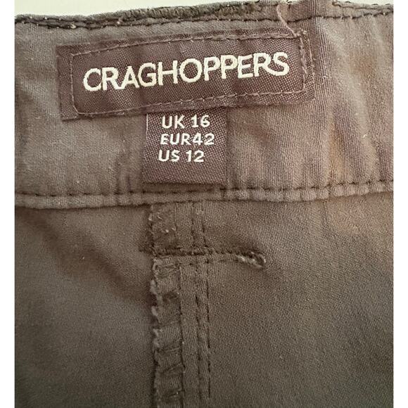 Craghoppers skort size 16 in army moss green - Picture 2 of 13